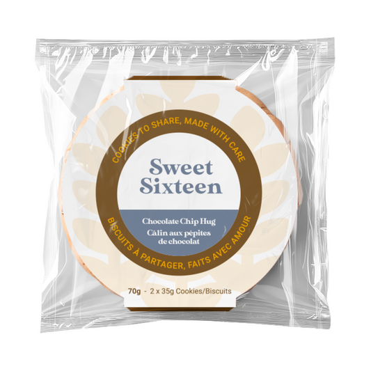 SIXTEEN GRAINS CHOCOLATE CHIP HUG COOKIES