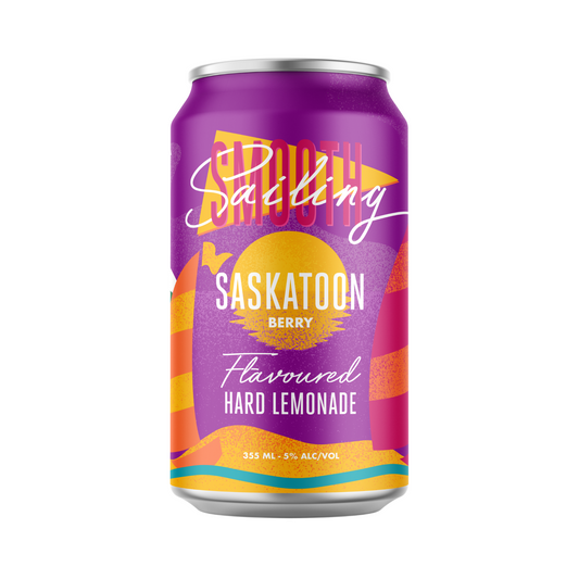 SMOOTH SAILING SASKATOON BERRY LEMONADE 4PK