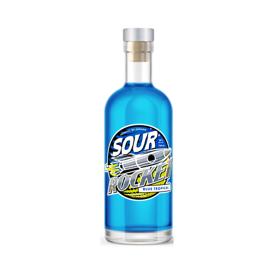 STUMBLETOWN DISTILLING SOUR ROCKET BLUE TROPICAL